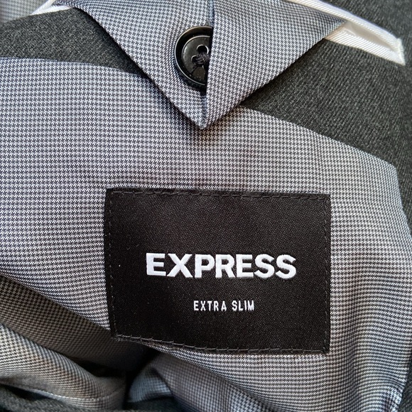 *LIKE NEW* Men’s Express Extra Slim Suit Jacket - Picture 3 of 3